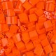 Miyuki tila 5x5mm beads - Opaque orange TL-406